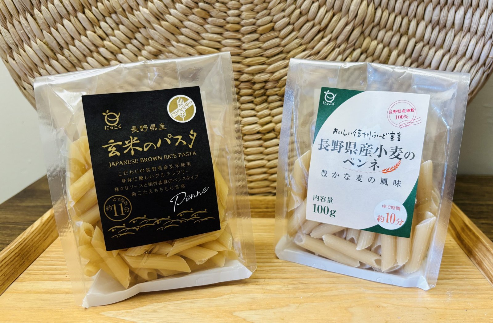日本長野縣產玄米筆管麵